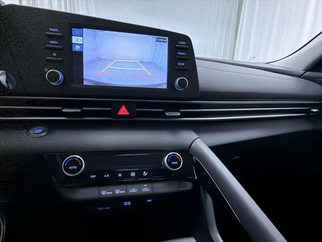 2026 Hyundai Elantra Hybrid Blue