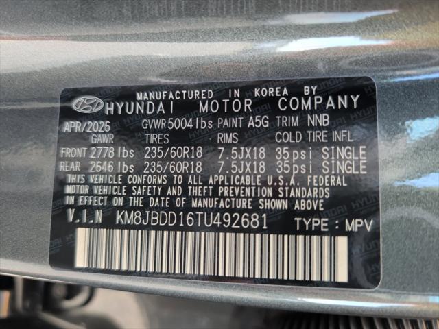2026 Hyundai Tucson Hybrid SEL