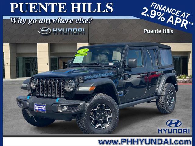 2022 Jeep Wrangler 4xe Unlimited Rubicon 4x4 for sale in CITY OF INDUSTRY, CA