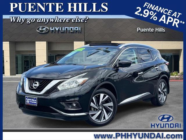 2017 Nissan Murano Platinum for sale in CITY OF INDUSTRY, CA
