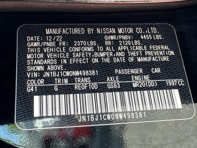 2022 Nissan Rogue Sport SL AWD Xtronic CVT