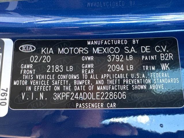 2020 Kia Forte LXS