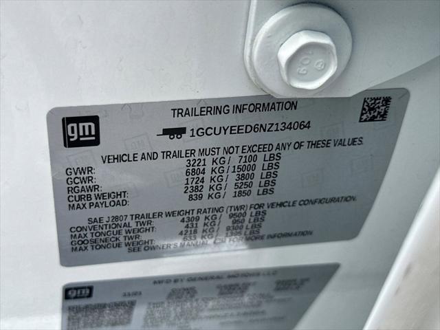 2022 Chevrolet Silverado 1500 4WD Crew Cab Short Bed RST