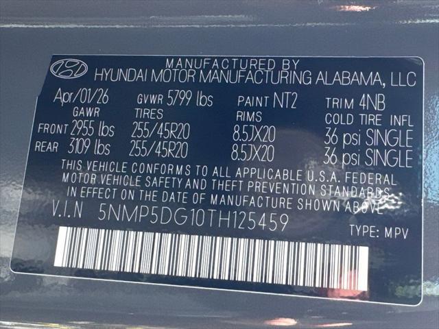 2026 Hyundai Santa Fe Hybrid Calligraphy