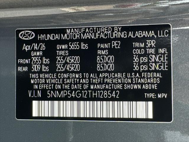 2026 Hyundai Santa Fe Hybrid Calligraphy