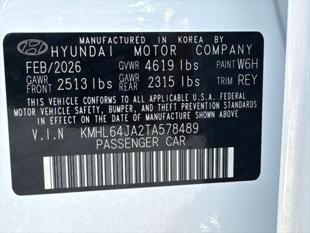 2026 Hyundai Sonata SEL Sport