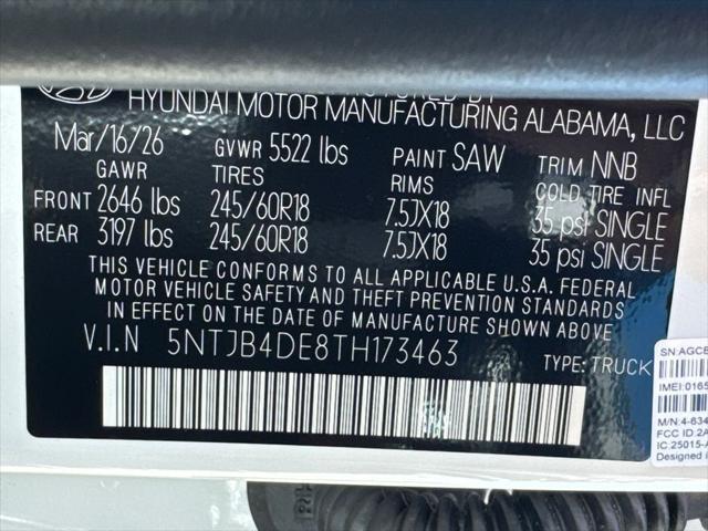 2026 Hyundai Santa Cruz SEL