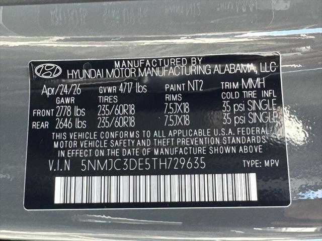 2026 Hyundai Tucson SEL Premium