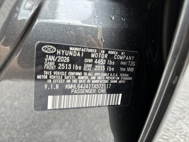 2026 Hyundai Sonata SEL Sport