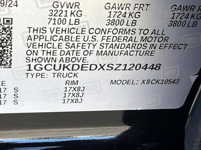 2025 Chevrolet Silverado 1500 4WD Crew Cab Standard Bed LT