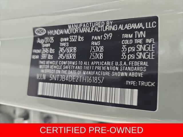 2026 Hyundai Santa Cruz SEL
