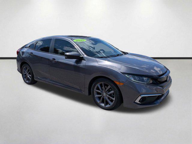 2020 Honda Civic EX-L for sale in FORT MYERS, FL