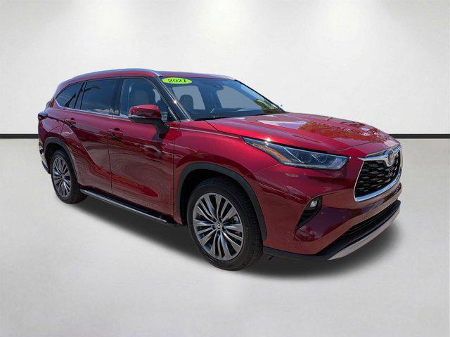 2021 Toyota Highlander Platinum for sale in FORT MYERS, FL