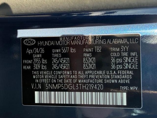 2026 Hyundai Santa Fe Calligraphy