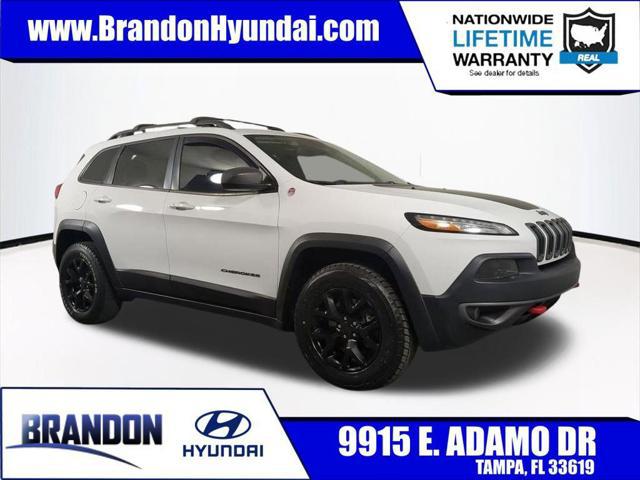 2017 Jeep Cherokee Trailhawk 4x4 for sale in TAMPA, FL