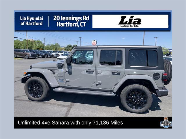 2022 Jeep Wrangler 4xe Unlimited Sahara 4x4 for sale in HARTFORD, CT