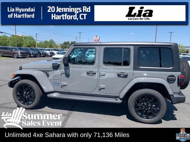 2022 Jeep Wrangler 4xe Unlimited Sahara 4x4 for sale in HARTFORD, CT