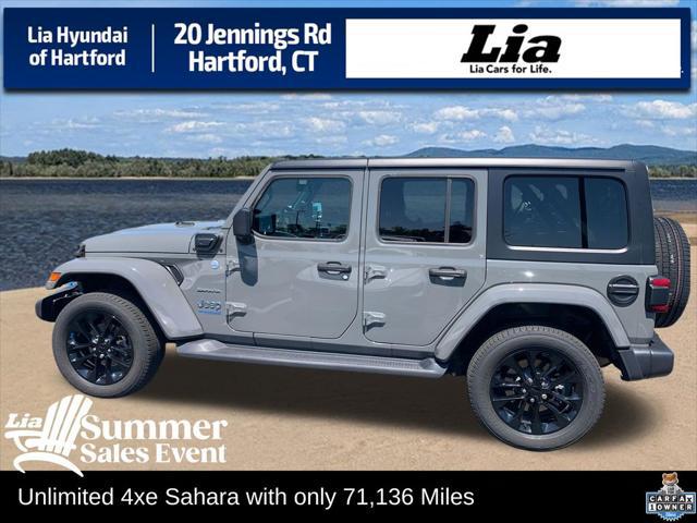 2022 Jeep Wrangler 4xe Unlimited Sahara 4x4 for sale in HARTFORD, CT