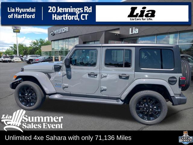2022 Jeep Wrangler 4xe Unlimited Sahara 4x4 for sale in HARTFORD, CT