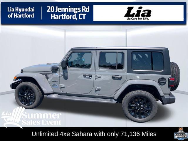 2022 Jeep Wrangler 4xe Unlimited Sahara 4x4 for sale in HARTFORD, CT