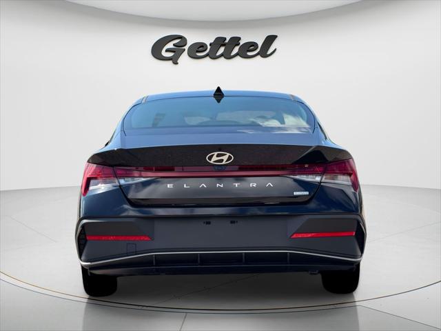 2026 Hyundai Elantra Hybrid Blue