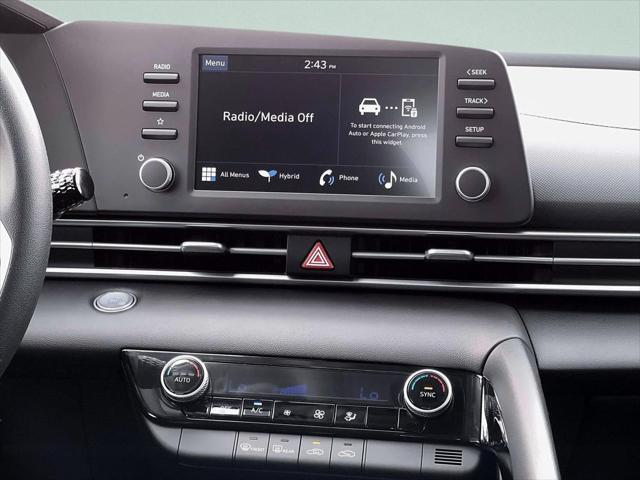 2026 Hyundai Elantra Hybrid Blue