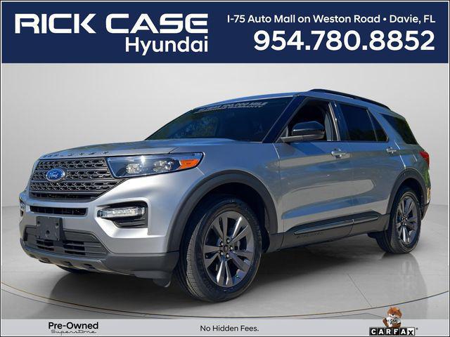 2023 Ford Explorer XLT for sale in DAVIE, FL
