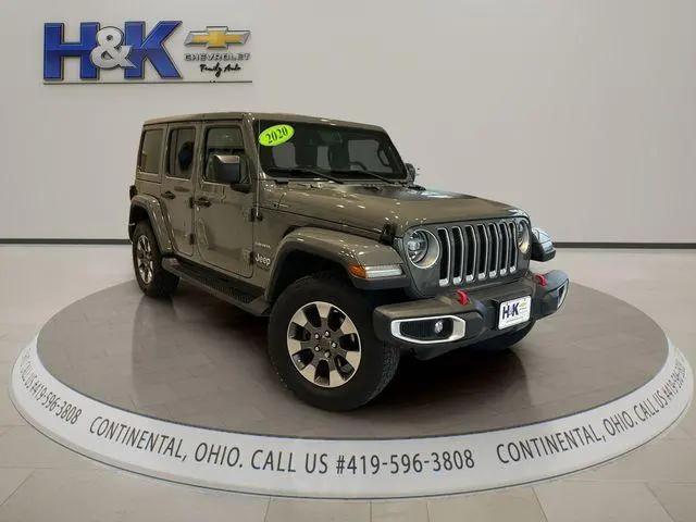 2020 Jeep Wrangler Unlimited Sahara for sale in Continental, OH