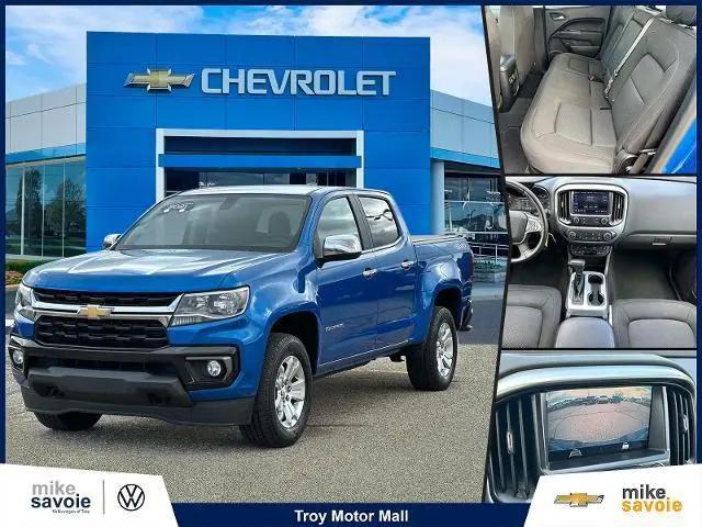 2021 Chevrolet Colorado 4WD Crew Cab Short Box LT for sale in Troy, MI
