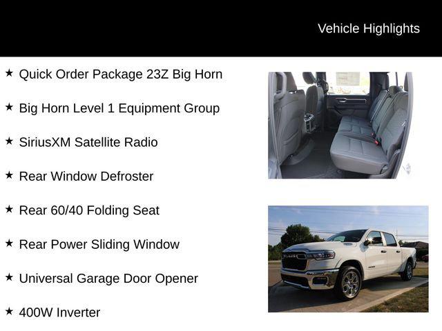 2026 RAM 1500 RAM 1500 BIG HORN CREW CAB 4X4 57 BOX 2026 RAM 1500 RAM 1500 BIG HORN CREW CAB 4X4 57 BOX