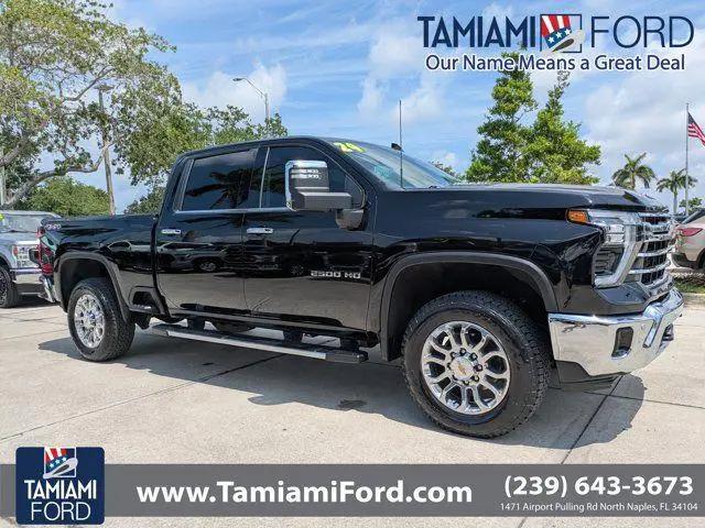 2024 Chevrolet Silverado 2500HD 4WD Crew Cab Standard Bed LTZ for sale in Naples, FL
