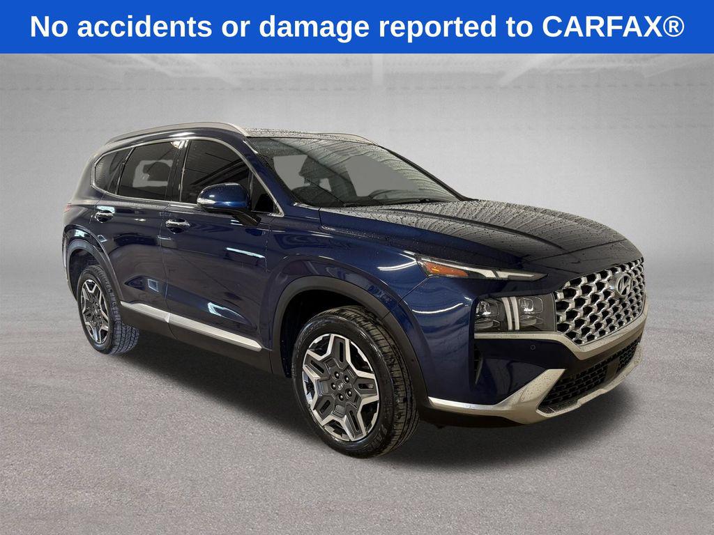 Blue (Stormy Sea) 2021 Hyundai Santa Fe SUV / Crossover All-Wheel Drive Automatic