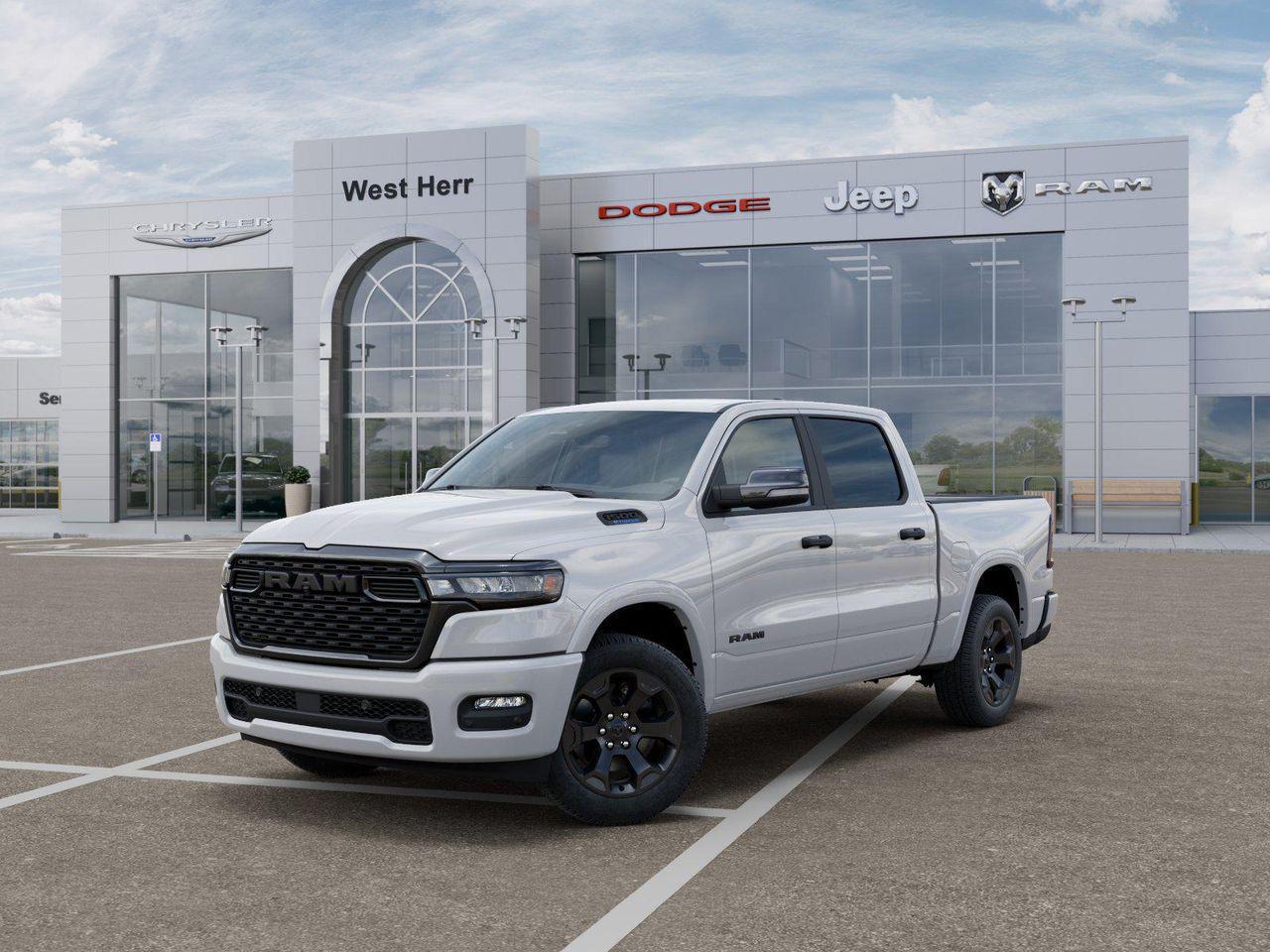 New 2026 Bright White Clear-Coat Exterior Paint RAM Big Horn image 27