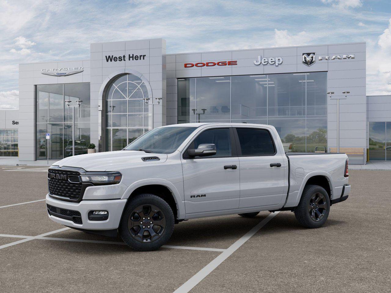 New 2026 Bright White Clear-Coat Exterior Paint RAM Big Horn image 28