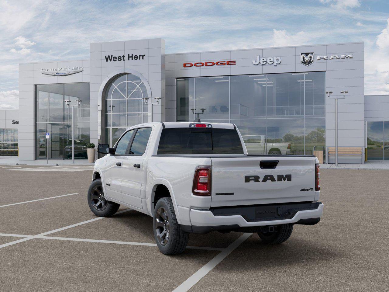 New 2026 Bright White Clear-Coat Exterior Paint RAM Big Horn image 29