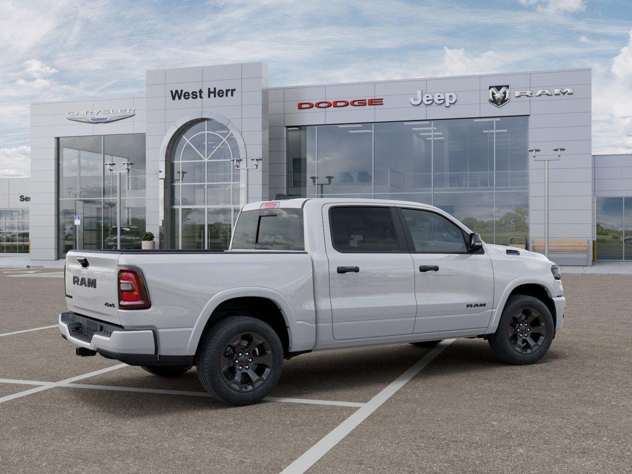 New 2026 Bright White Clear-Coat Exterior Paint RAM Big Horn image 30