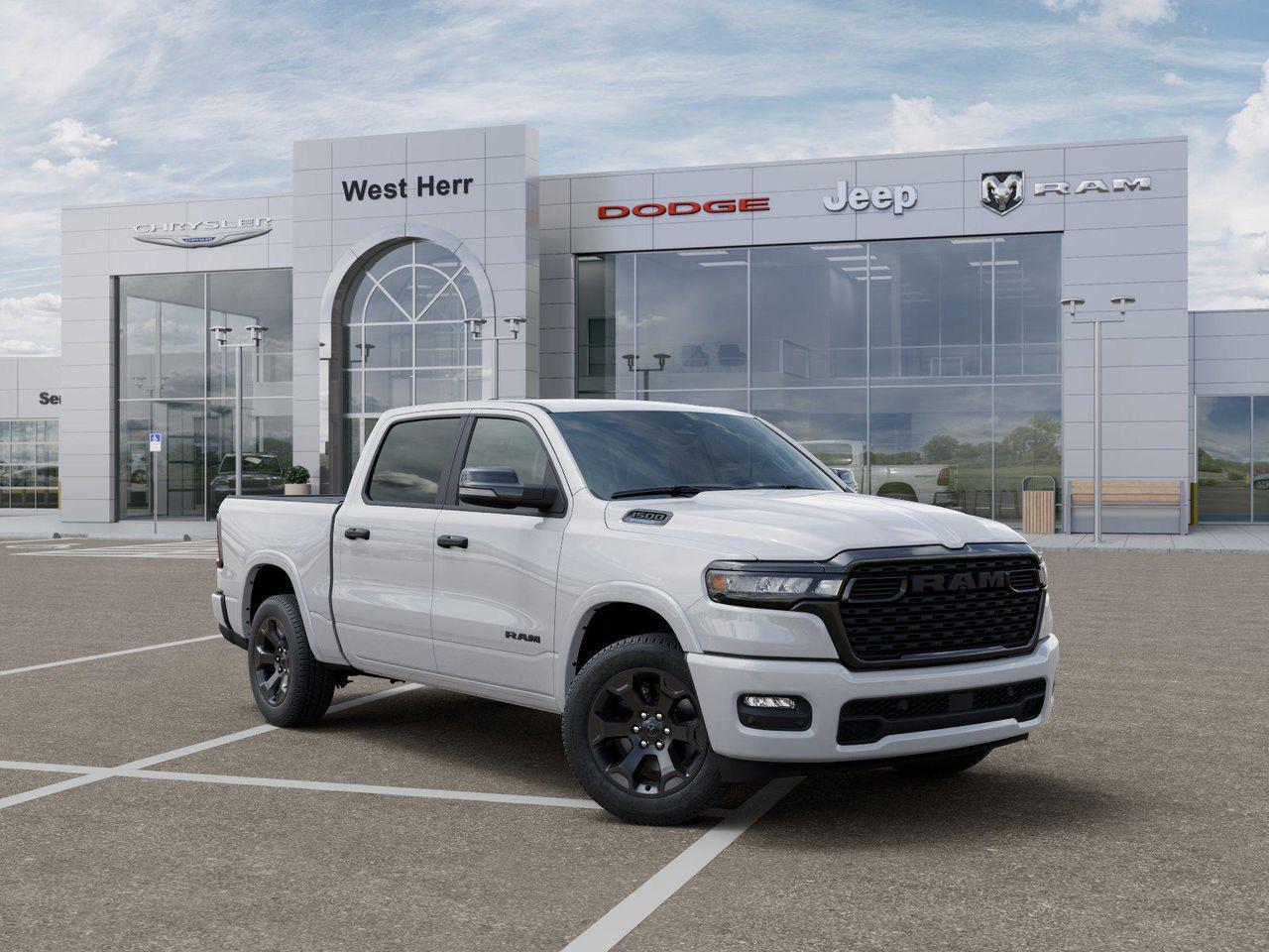 New 2026 Bright White Clear-Coat Exterior Paint RAM Big Horn image 31
