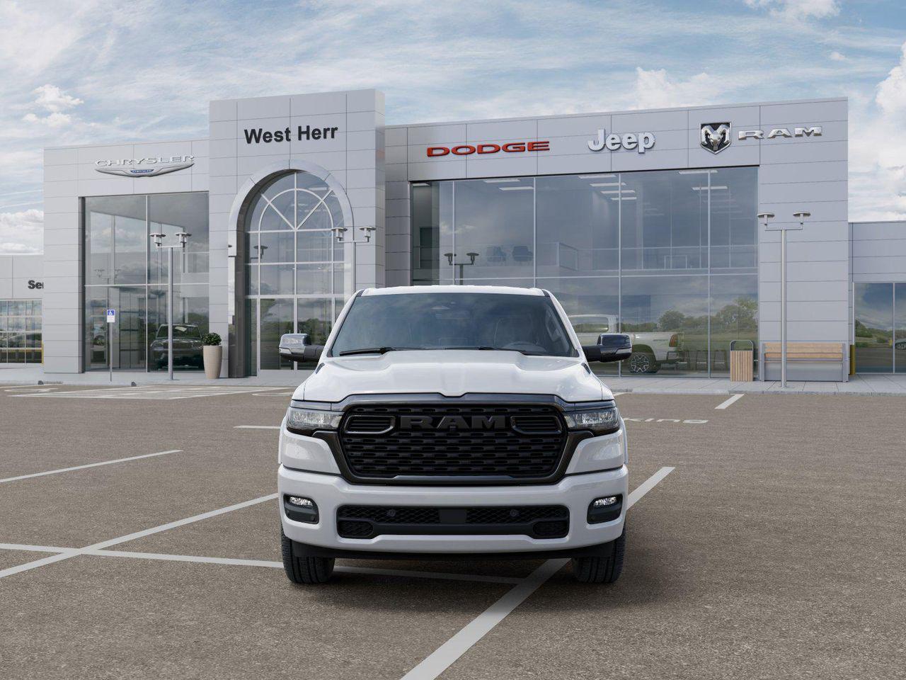 New 2026 Bright White Clear-Coat Exterior Paint RAM Big Horn image 32