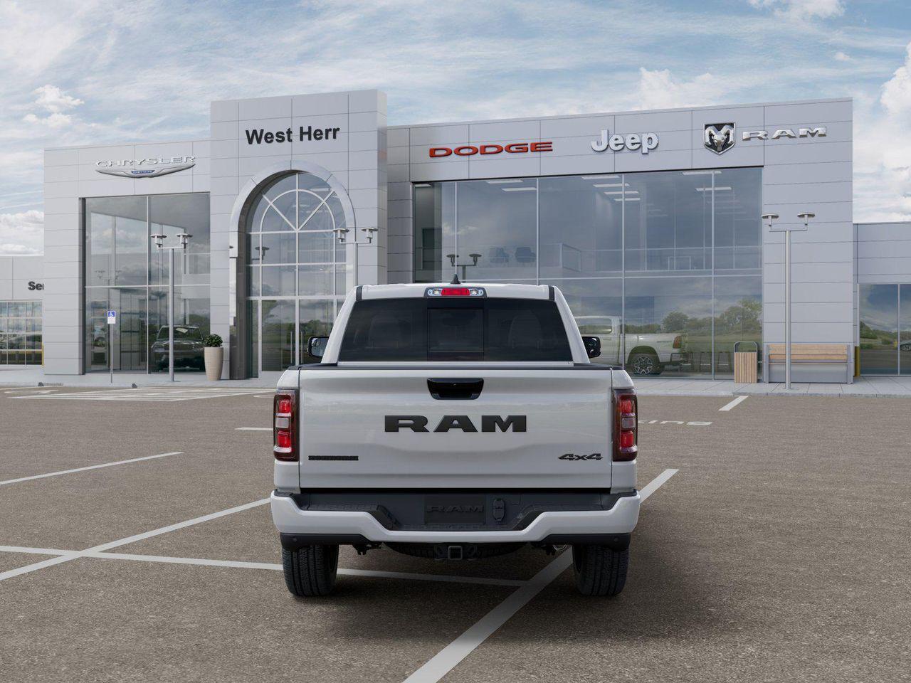 New 2026 Bright White Clear-Coat Exterior Paint RAM Big Horn image 33