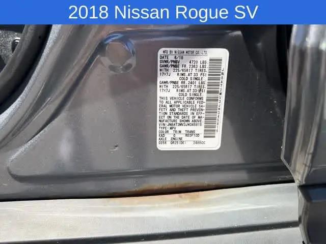 2018 Nissan Rogue SV