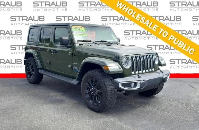 2021 Jeep Wrangler 4xe Unlimited Sahara 4x4 2021 Jeep Wrangler 4xe Unlimited Sahara 4x4