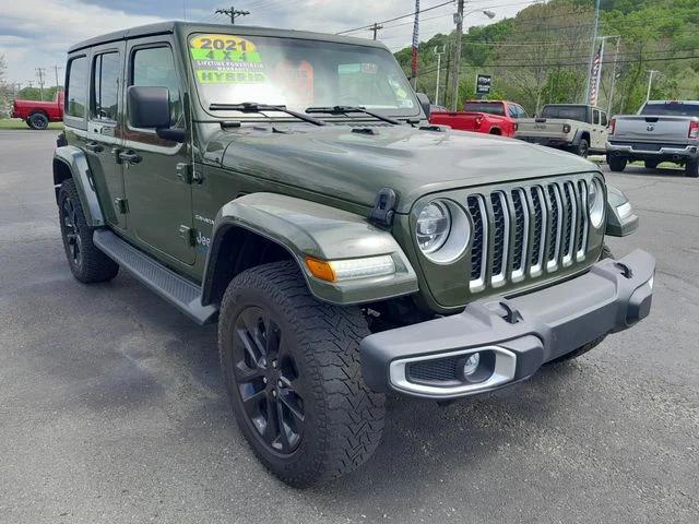 2021 Jeep Wrangler 4xe Unlimited Sahara 4x4 2021 Jeep Wrangler 4xe Unlimited Sahara 4x4