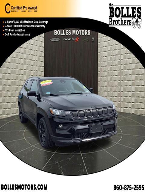 2022 Jeep Compass Altitude 4x4 for sale in Ellington, CT