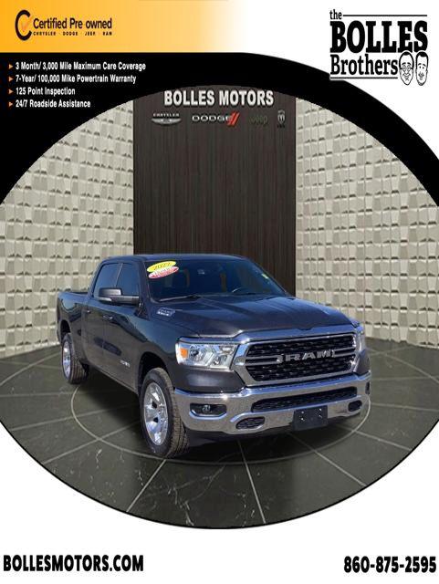 2022 Ram 1500 Big Horn Crew Cab 4x4 6'4" Box for sale in Ellington, CT