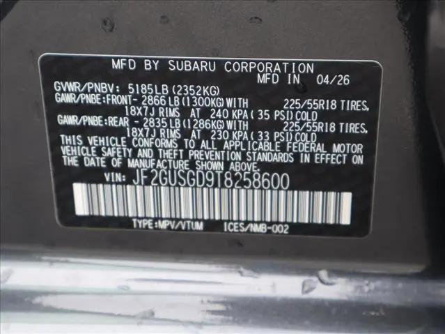 2026 Subaru Crosstrek Sport