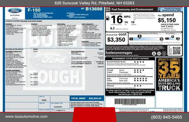 2013 Ford F-150 STX