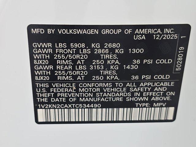 2026 Volkswagen Atlas SE with Technology