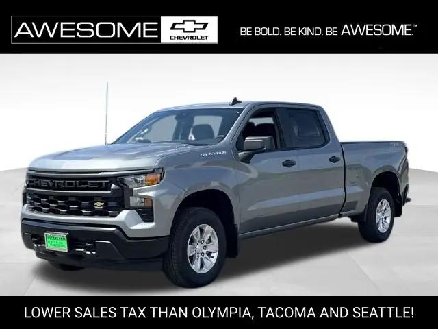 2026 Chevrolet Silverado 1500 4WD Crew Cab Standard Bed WT for sale in Chehalis, WA