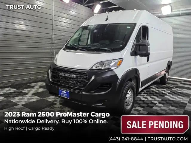2023 Ram ProMaster 2500 Cargo Van High Roof 159" WB for sale in Sykesville, MD