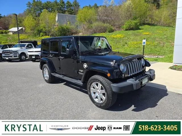 2017 Jeep Wrangler Unlimited Sahara 4x4 for sale in Warrensburg, NY